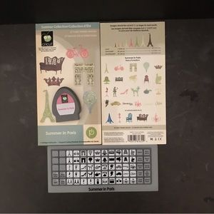 Cricut seasonal - SUMMER IN PARIS shapes